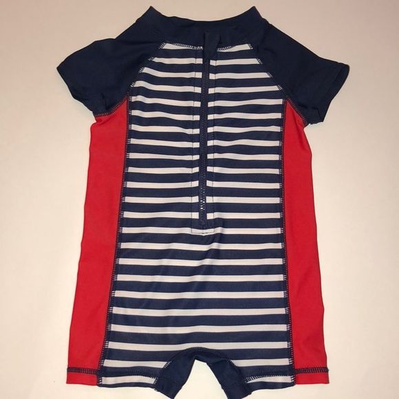 One Piece Swim Outfit 6-9 Months - Picture 1 of 2